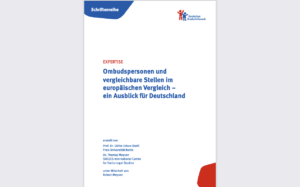Read more about the article Studie empfiehlt flächendeckende Etablierung von Beauftragten für Kinderrechte