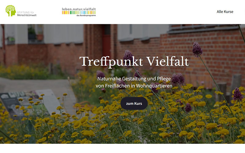 Read more about the article Online-Lernplattform für naturnahes Grün derzeit noch kostenlos