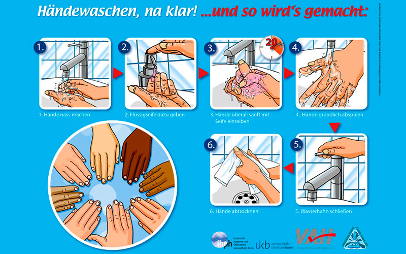 You are currently viewing Hygiene in der Kita – Informationen und Materialen