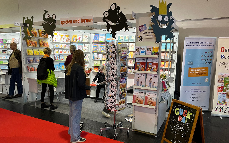 Mehr über den Artikel erfahren Mit SPIELEN UND LERNEN auf der Buchmesse in Frankfurt