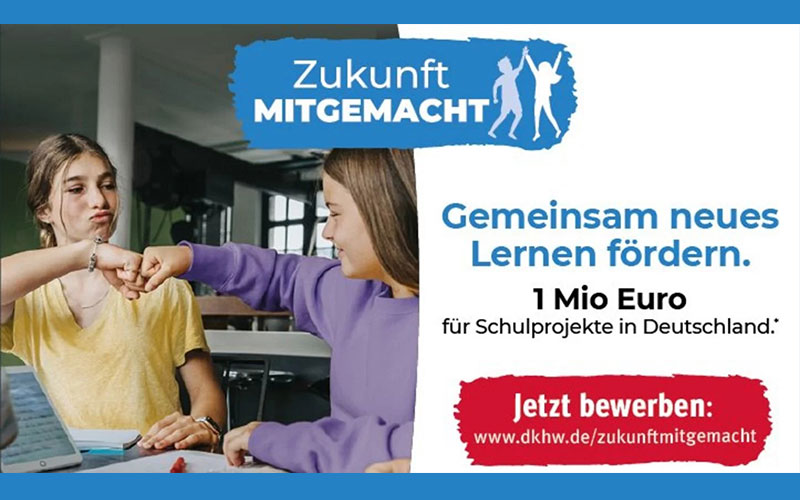 Du betrachtest gerade Jetzt bewerben: Kreative Lernorte drinnen und draußen