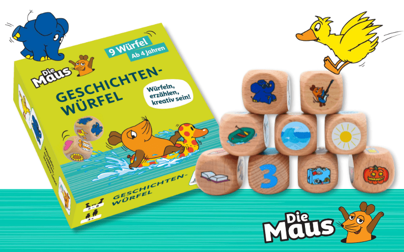 Du betrachtest gerade Gewinnspiel: Geschichtenwürfel mit der Maus!