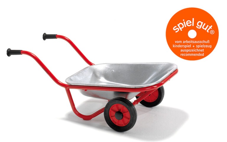 Ausgezeichnet von spiel gut: Mini-Schubkarre