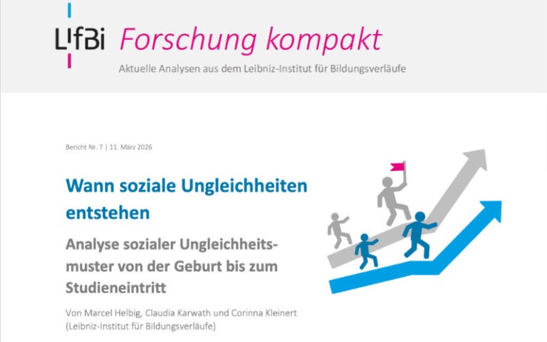 Warum Bildungschancen oft schon in der frühen Kindheit entschieden werden