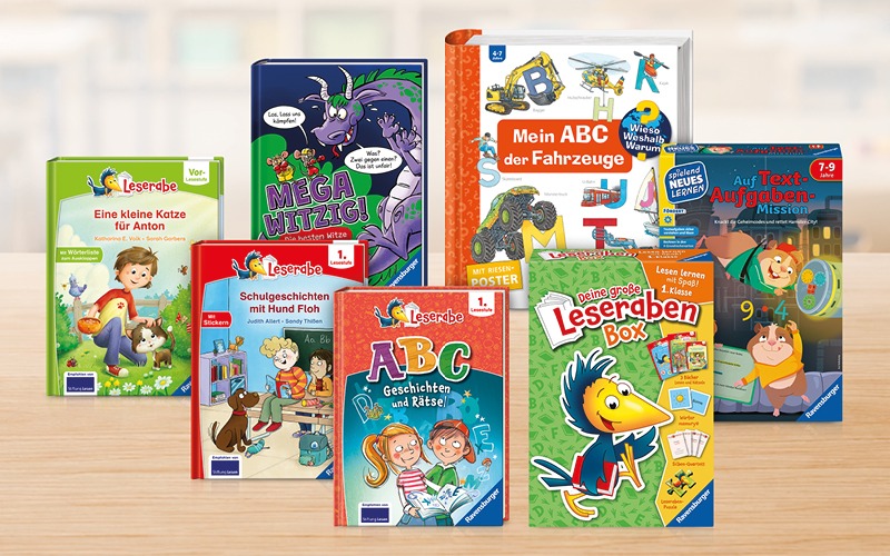 Du betrachtest gerade Schulstart = Lesestart! Gewinnt ein Paket von Ravensburger