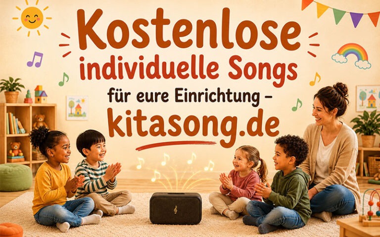 Kostenloser Kita-Song, der eure Gruppe verbindet